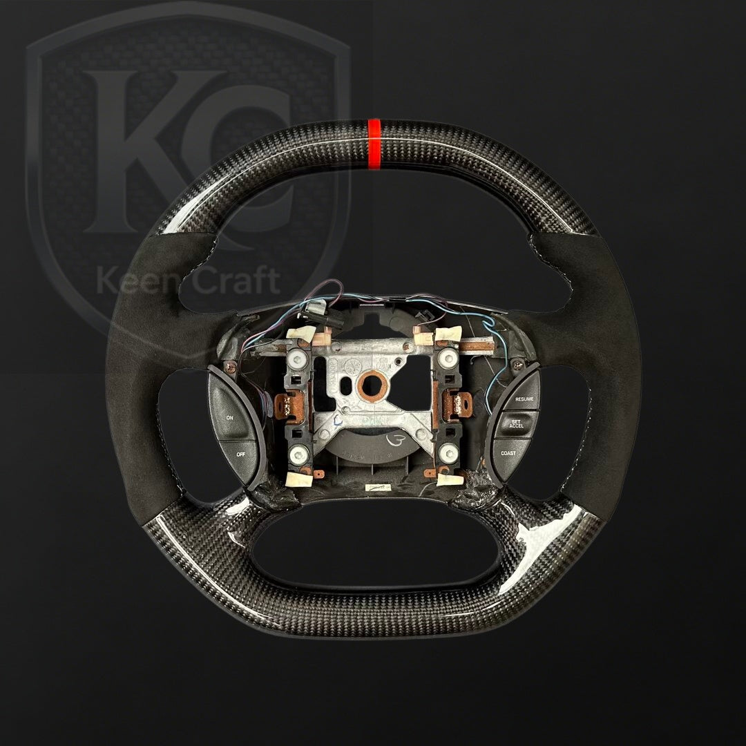 Ford 1994-2004 Mustang Carbon Fiber Steering Wheel | Keen Craft
