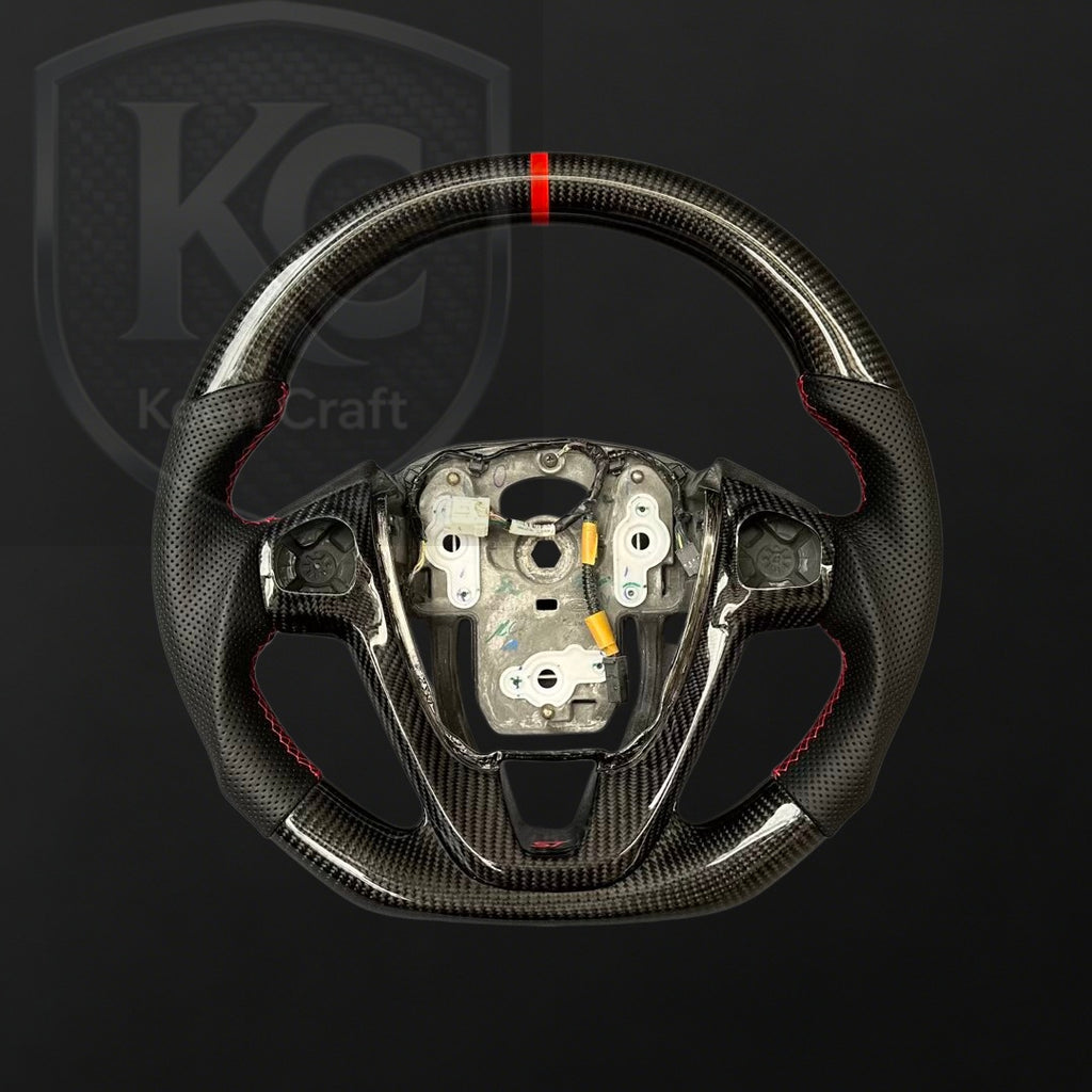 Ford 2014-2019 Fiesta (USA Version) Carbon Fiber Steering Wheel | Keen Craft