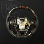 Ford 2014-2019 Fiesta (USA Version) Carbon Fiber Steering Wheel | Keen Craft