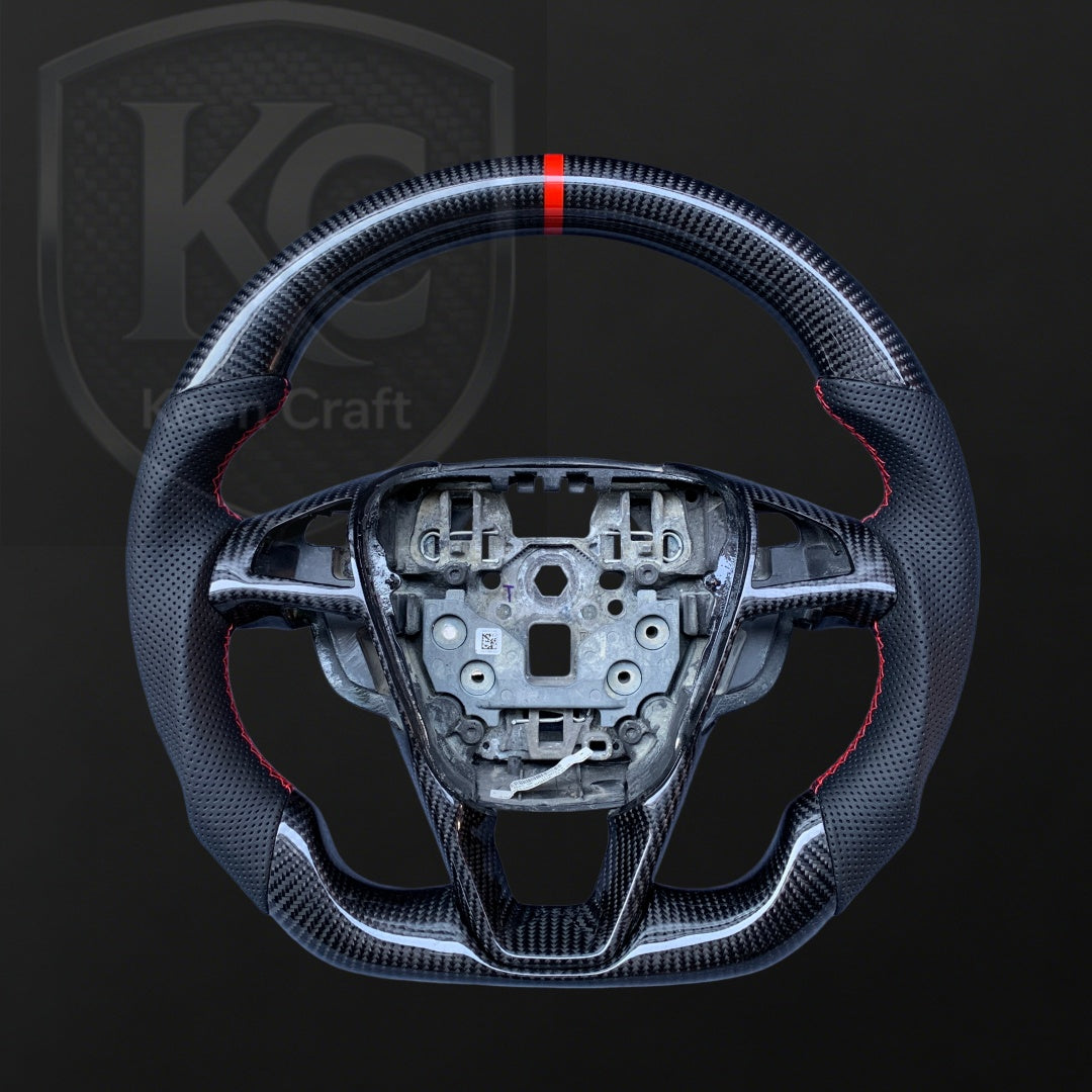 Ford 2013-2024 Fusion / Mondeo / Edge Carbon Fiber Steering Wheel | Keen Craft