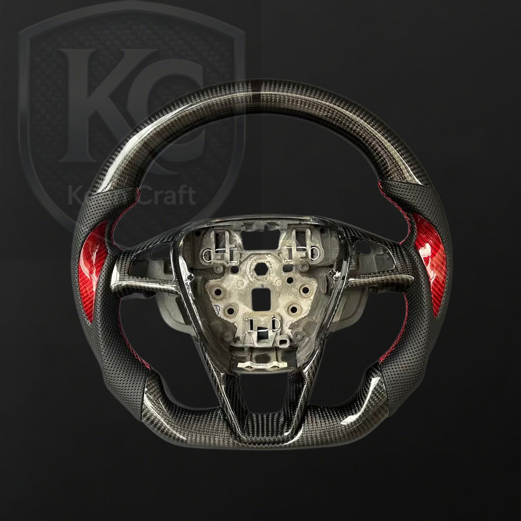 Ford 2013-2024 Fusion / Mondeo / Edge Carbon Fiber Steering Wheel | Keen Craft