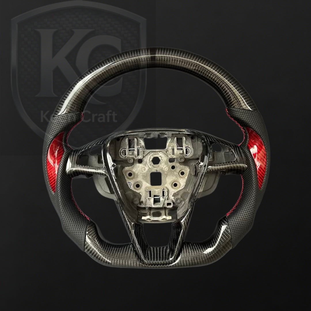 Ford 2013-2024 Fusion / Mondeo / Edge Carbon Fiber Steering Wheel | Keen Craft