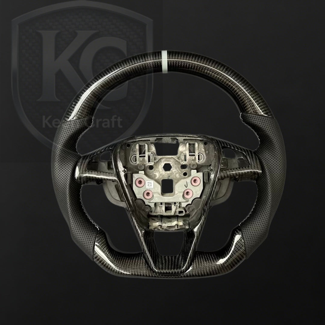 Ford 2013-2024 Fusion / Mondeo / Edge Carbon Fiber Steering Wheel | Keen Craft