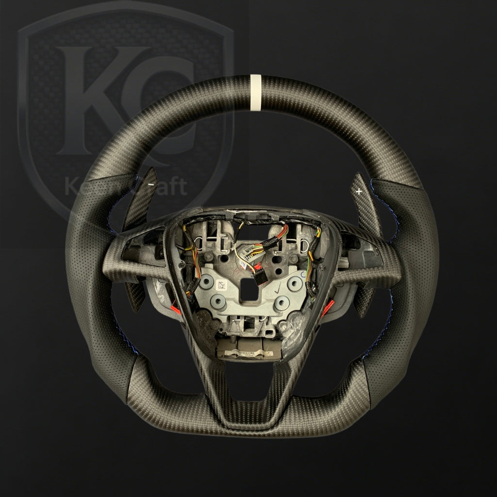 Ford 2013-2024 Fusion / Mondeo / Edge Carbon Fiber Steering Wheel | Keen Craft
