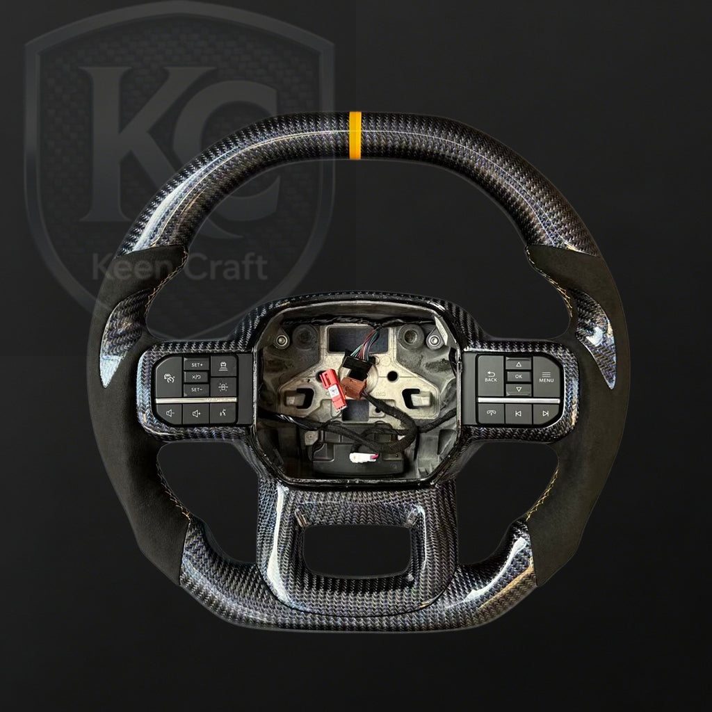 Ford 2021-2026 F150 / Raptor Carbon Fiber Steering Wheel | Keen Craft