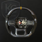 Ford 2021-2026 F150 / Raptor Carbon Fiber Steering Wheel | Keen Craft