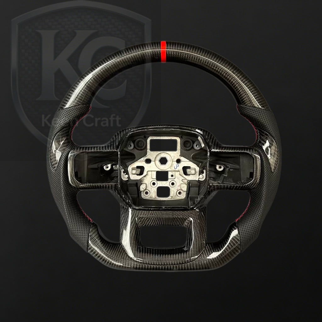 Ford 2021-2026 F150 / Raptor Carbon Fiber Steering Wheel | Keen Craft