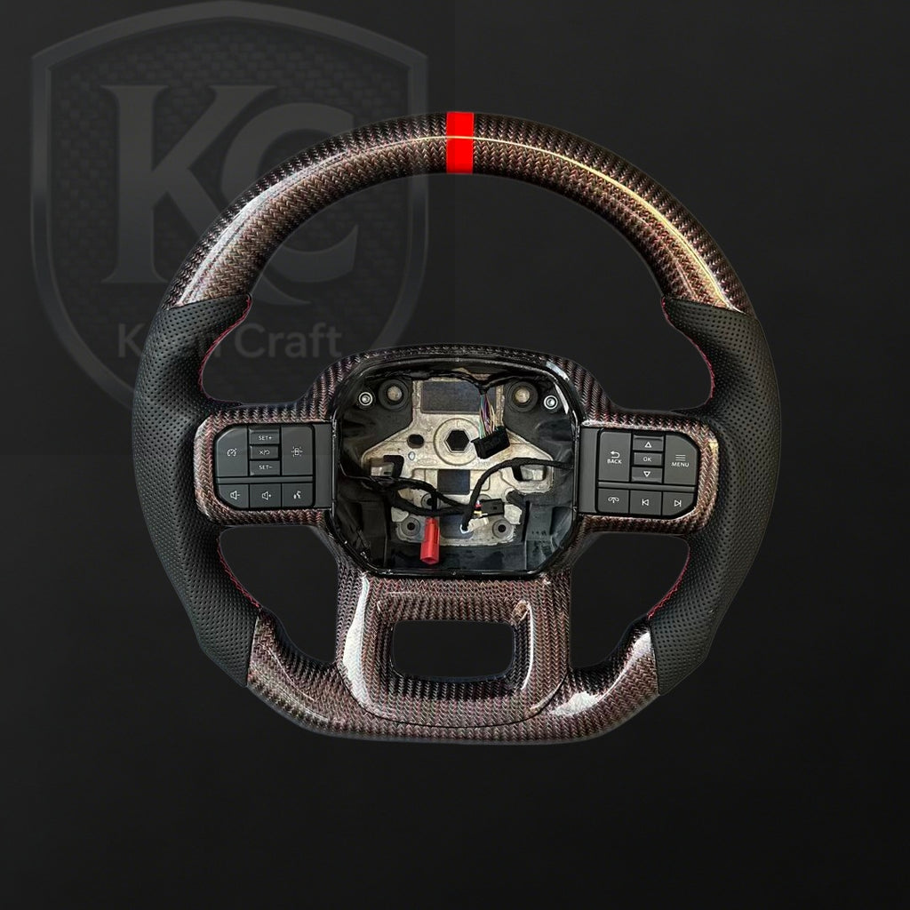 Ford 2021-2026 F150 / Raptor Carbon Fiber Steering Wheel | Keen Craft