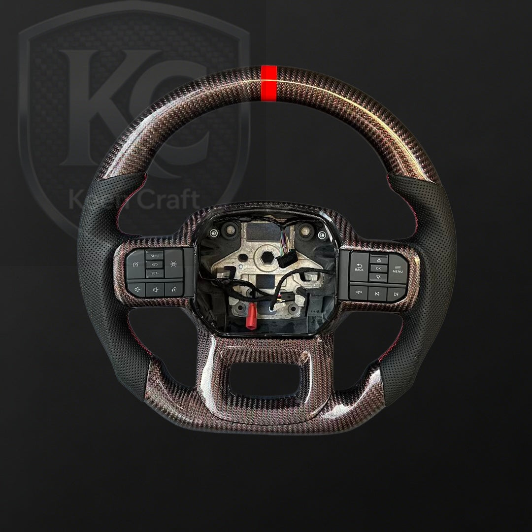Ford 2021-2026 F150 / Raptor Carbon Fiber Steering Wheel | Keen Craft