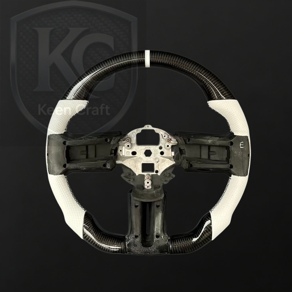 Carbon Fiber Steering Wheel (no Trim) for 2010-2014 Mustang GT/GT500| Keen Craft