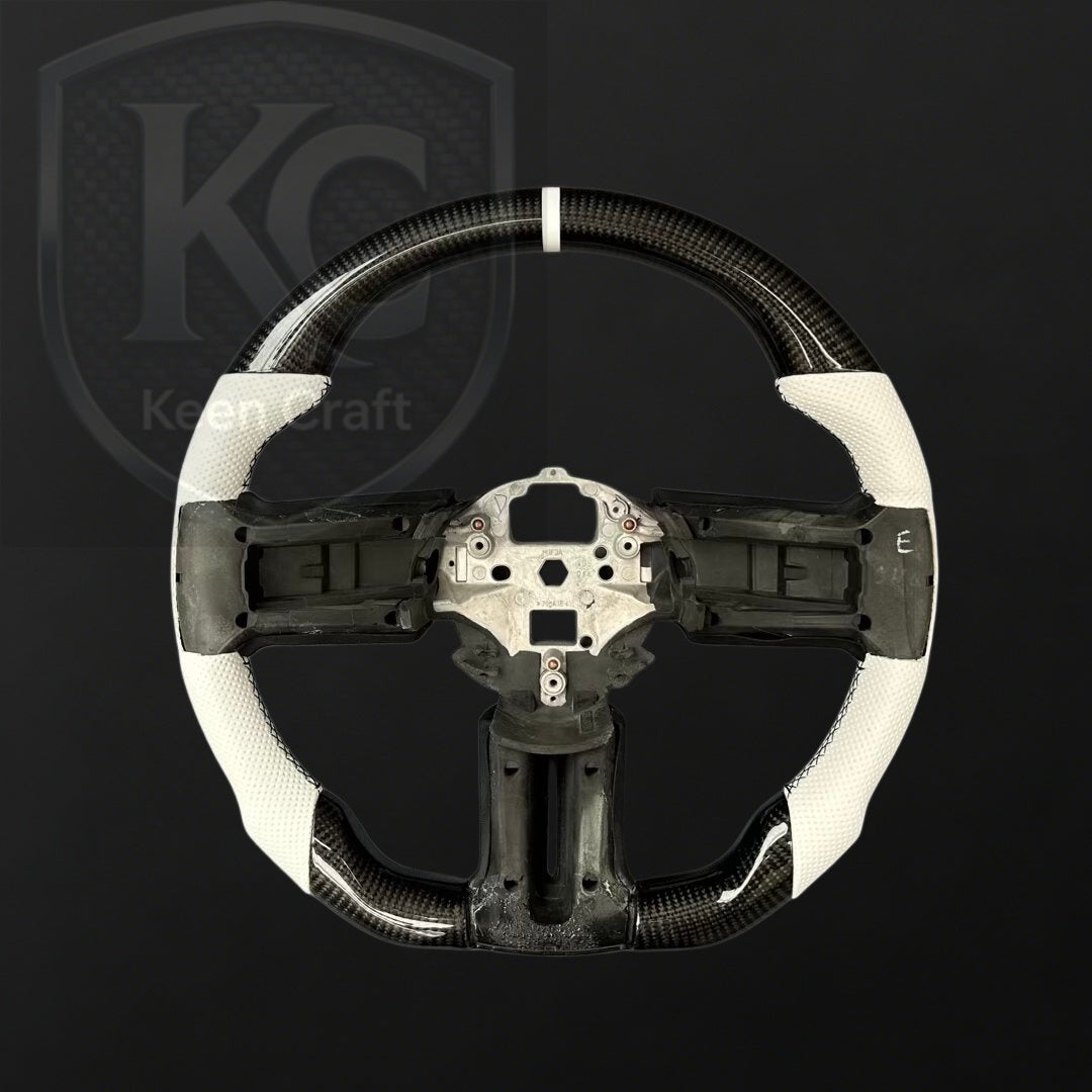Carbon Fiber Steering Wheel (no Trim) for 2010-2014 Mustang GT/GT500| Keen Craft