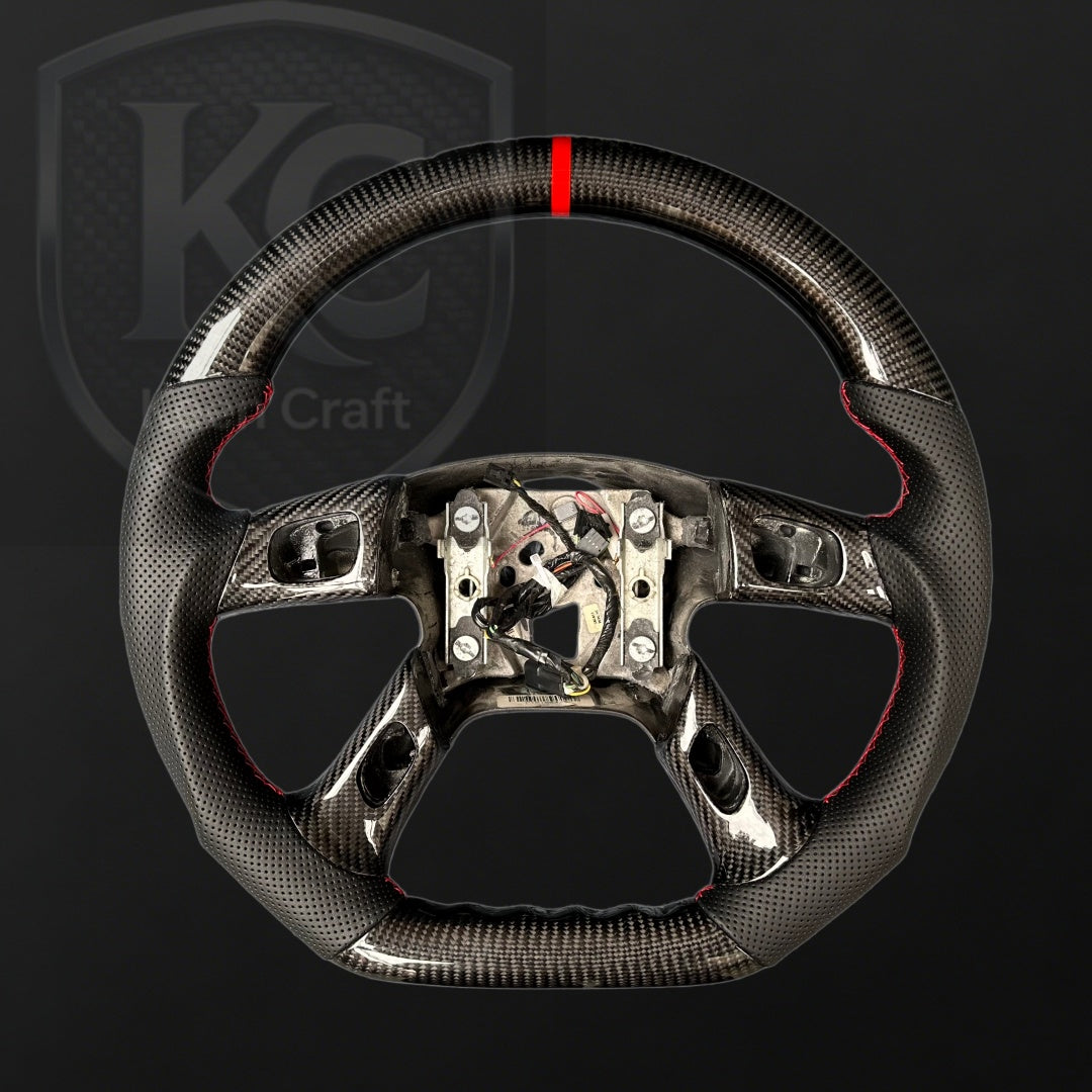 Cadillac 2003-2006 Escalade Carbon Fiber Steering Wheel | Keen Craft