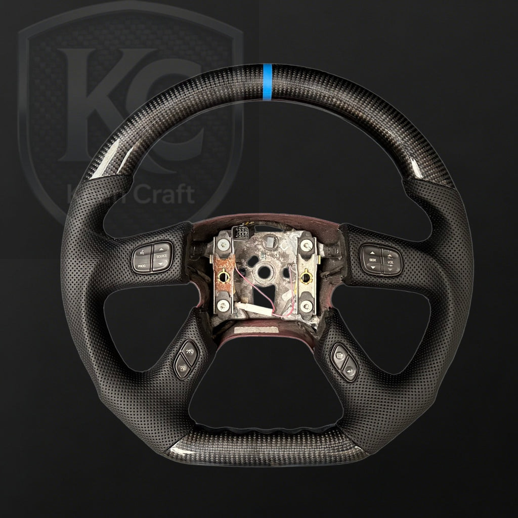 Cadillac 2003-2006 Escalade Carbon Fiber Steering Wheel | Keen Craft