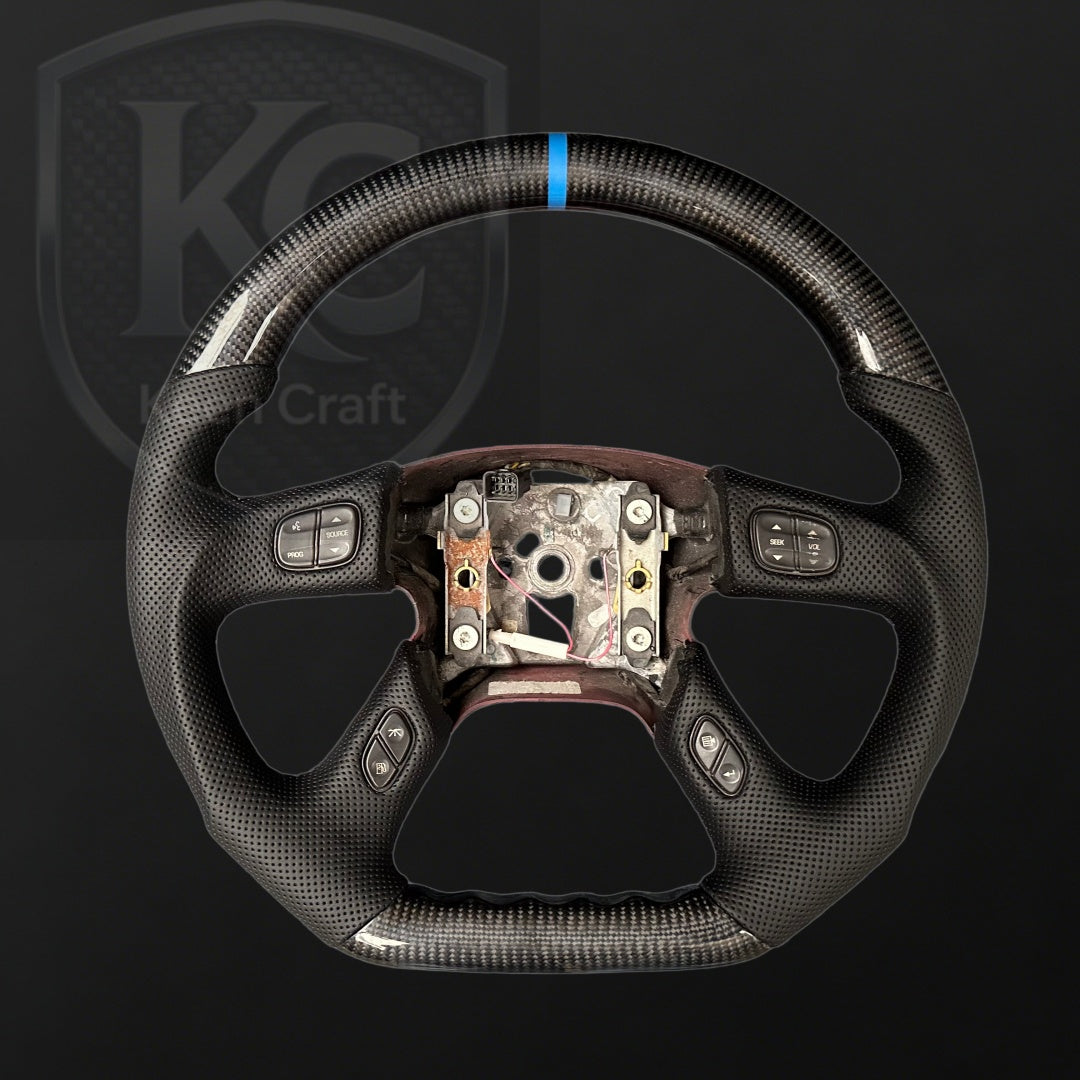 Cadillac 2003-2006 Escalade Carbon Fiber Steering Wheel | Keen Craft