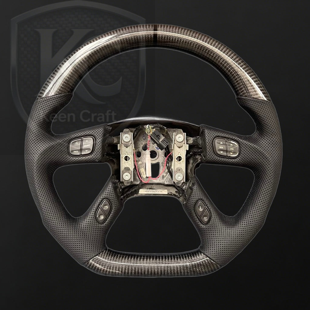 Cadillac 2003-2006 Escalade Carbon Fiber Steering Wheel | Keen Craft