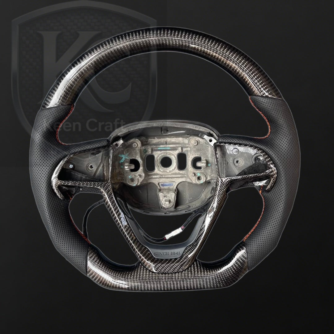 Jeep 2016-2021 Cherokee / Grand Cherokee Carbon Fiber Steering Wheel | Keen Craft
