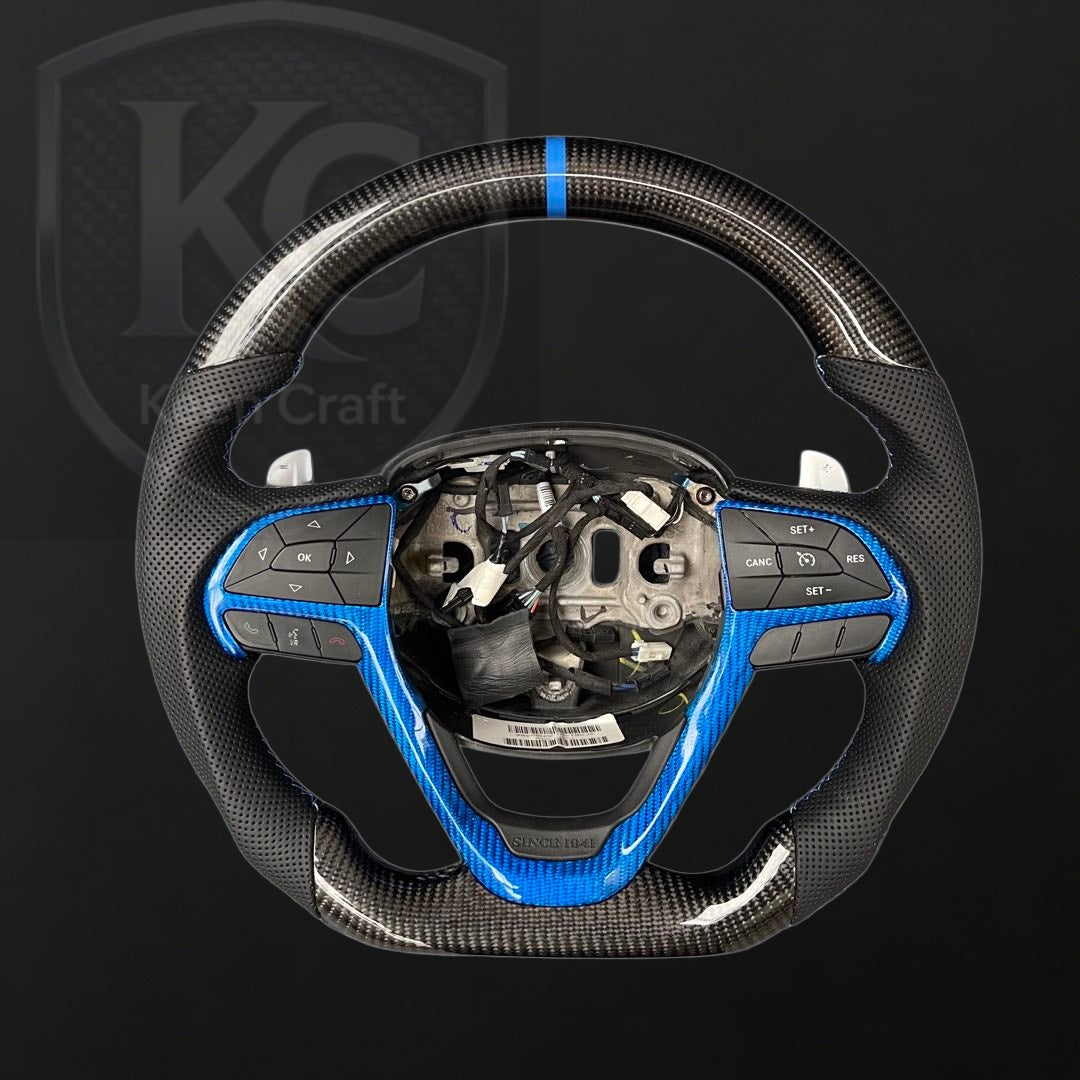 Jeep 2016-2021 Cherokee / Grand Cherokee Carbon Fiber Steering Wheel | Keen Craft