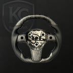 Tesla Model 3 Y Carbon Fiber Steering Wheel | Keen Craft