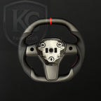 Tesla Model 3 Y Carbon Fiber Steering Wheel | Keen Craft