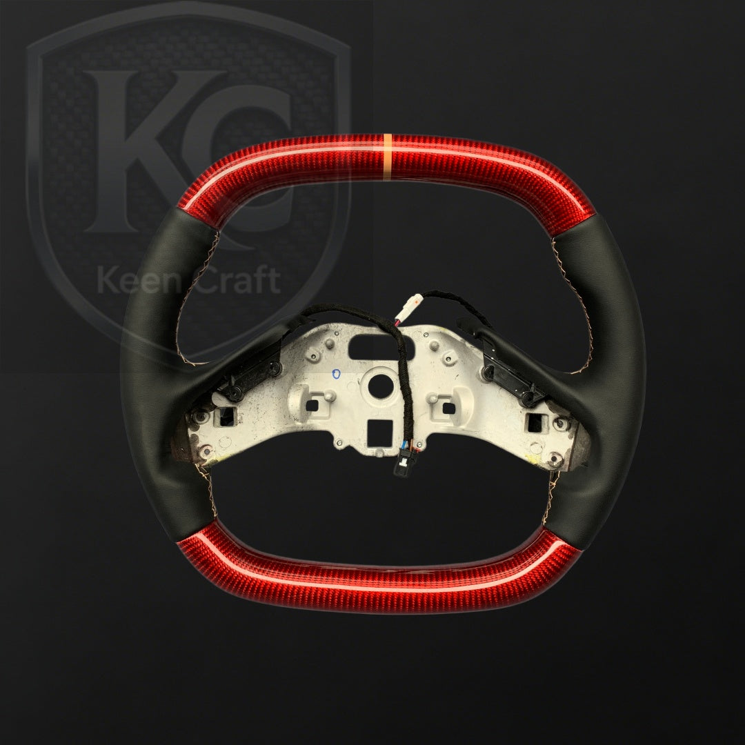 Corvette C8 2020-2026 Carbon Fiber Steering Wheel | Keen Craft
