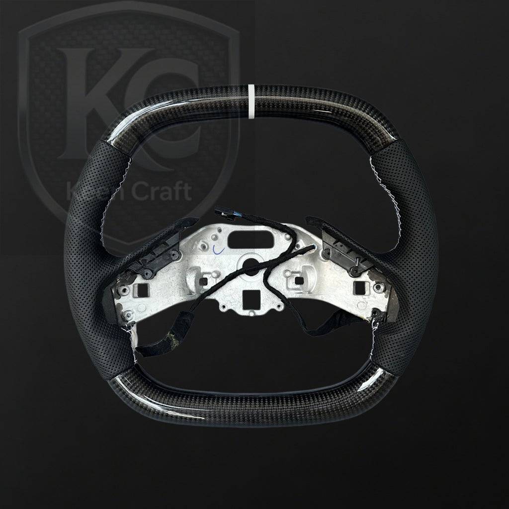 Corvette C8 2020-2026 Carbon Fiber Steering Wheel | Keen Craft