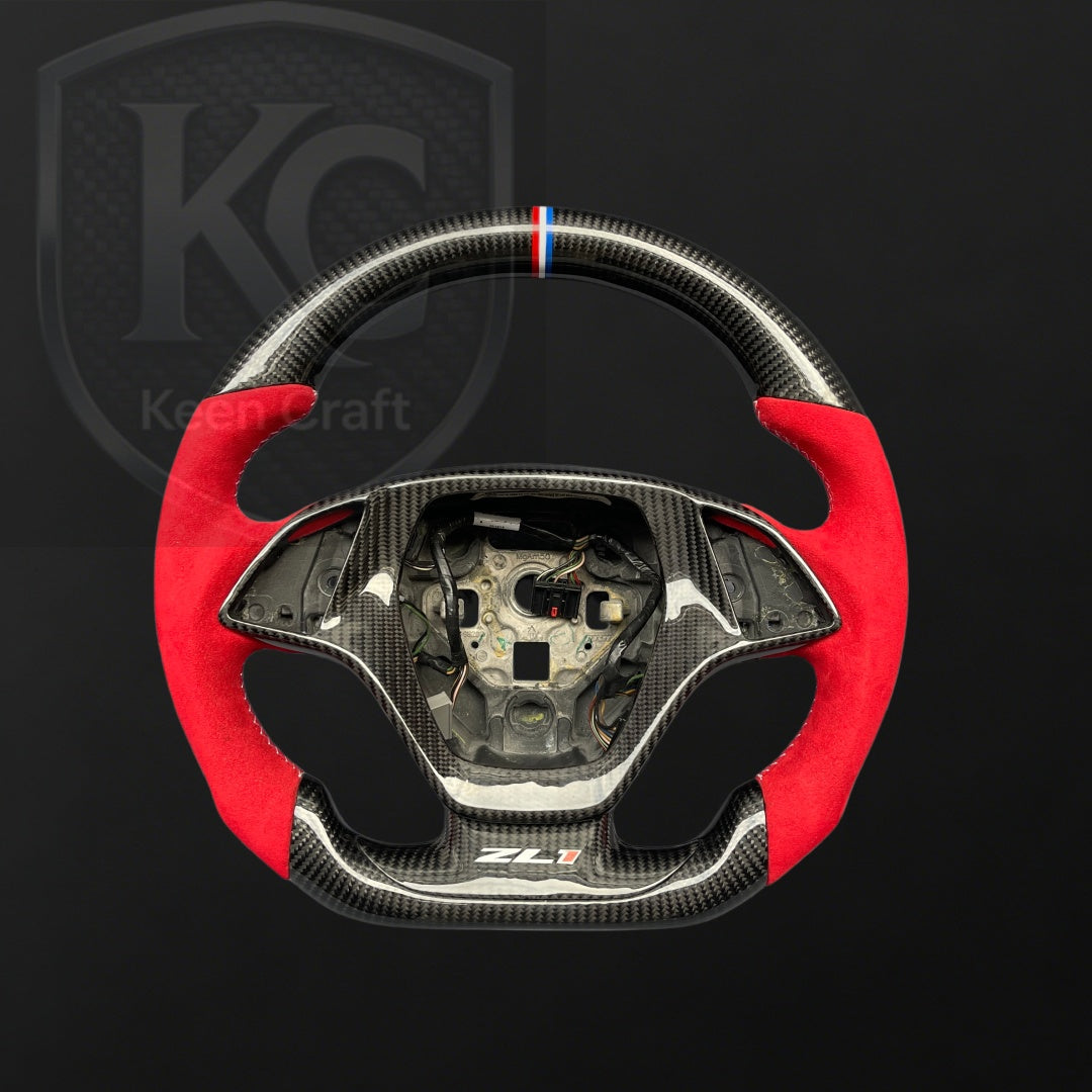 Corvette C7 2014-2019 Carbon Fiber Steering Wheel | Keen Craft