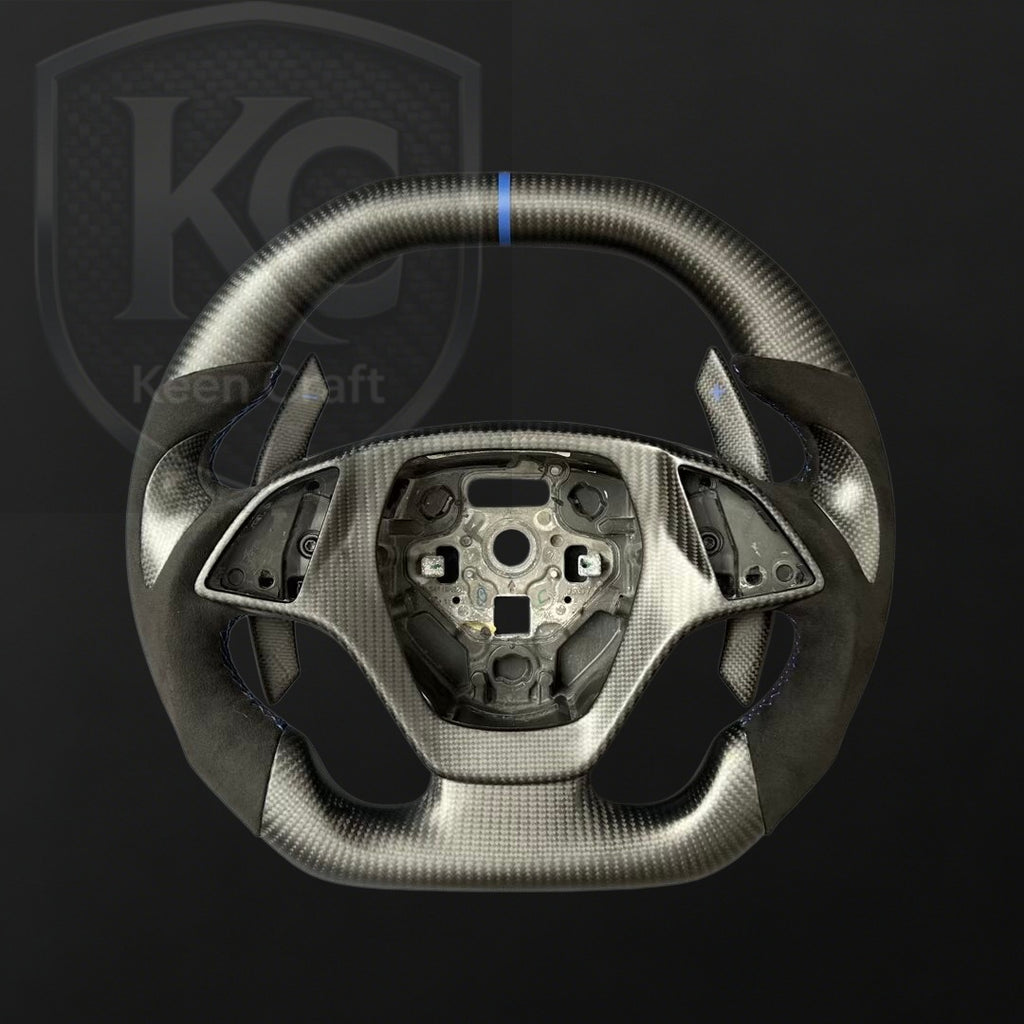 Corvette C7 2014-2019 Carbon Fiber Steering Wheel | Keen Craft