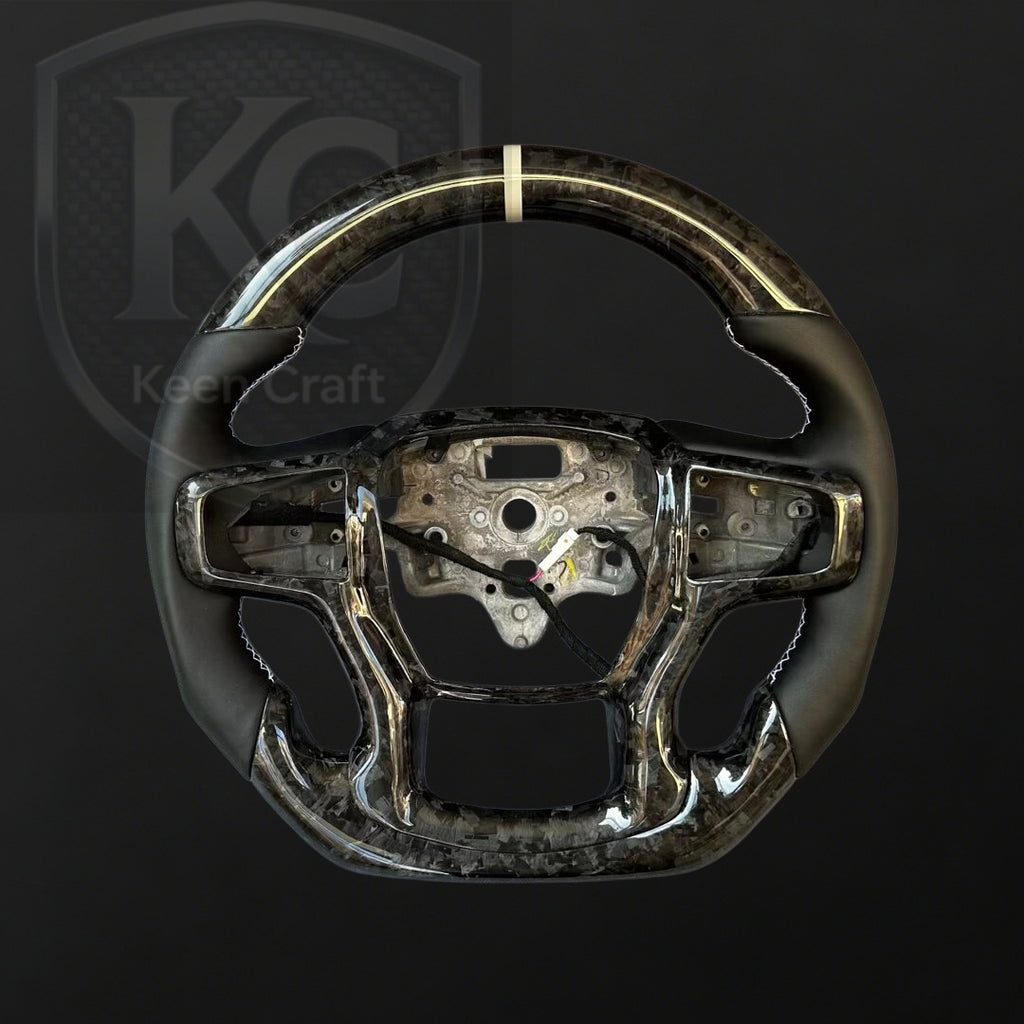 Chevrolet 2019 -2026 Silverado /GMC Sierra Carbon Fiber Steering Wheel | Keen Craft