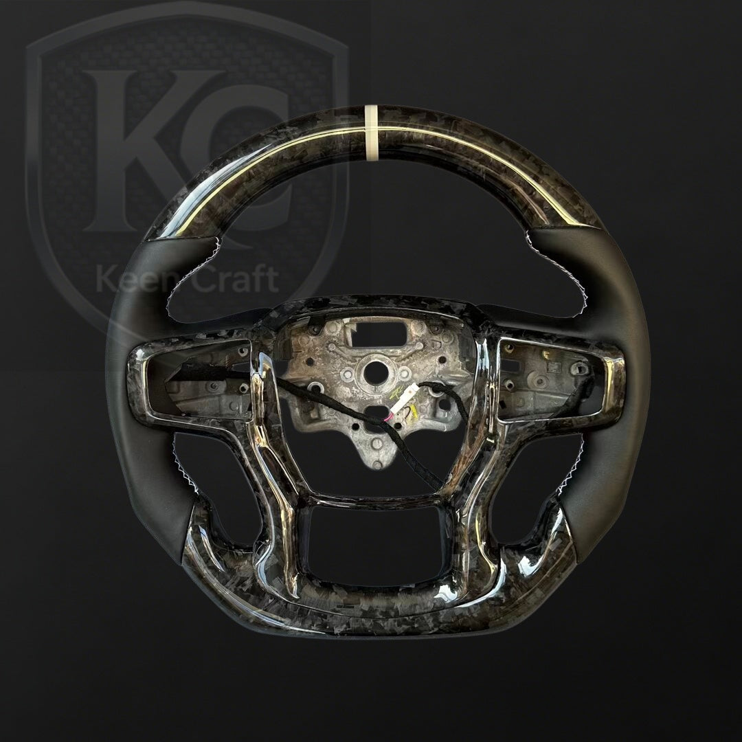 Chevrolet 2019 -2026 Silverado /GMC Sierra Carbon Fiber Steering Wheel | Keen Craft