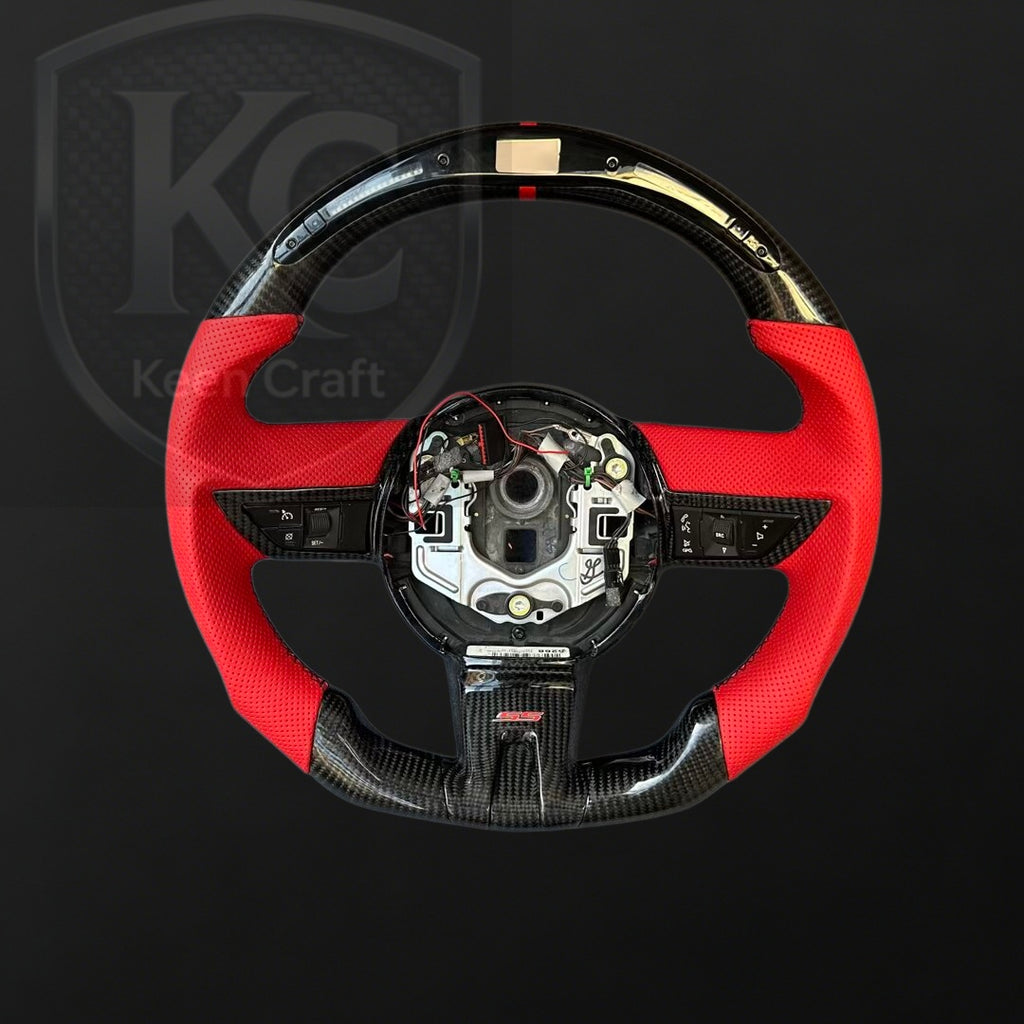 Chevrolet 2010-2011 Camaro Carbon Fiber Steering Wheel | Keen Craft