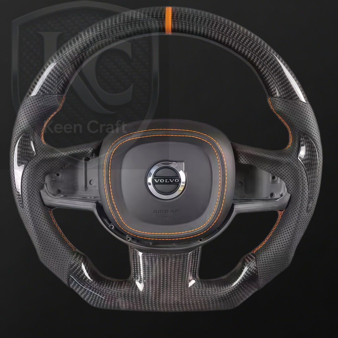 Volvo V60 2019-2026 Carbon Fiber Steering Wheel | Keen Craft