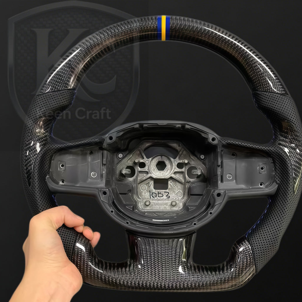 Volvo XC90 2019-2026 Carbon Fiber Steering Wheel | Keen Craft