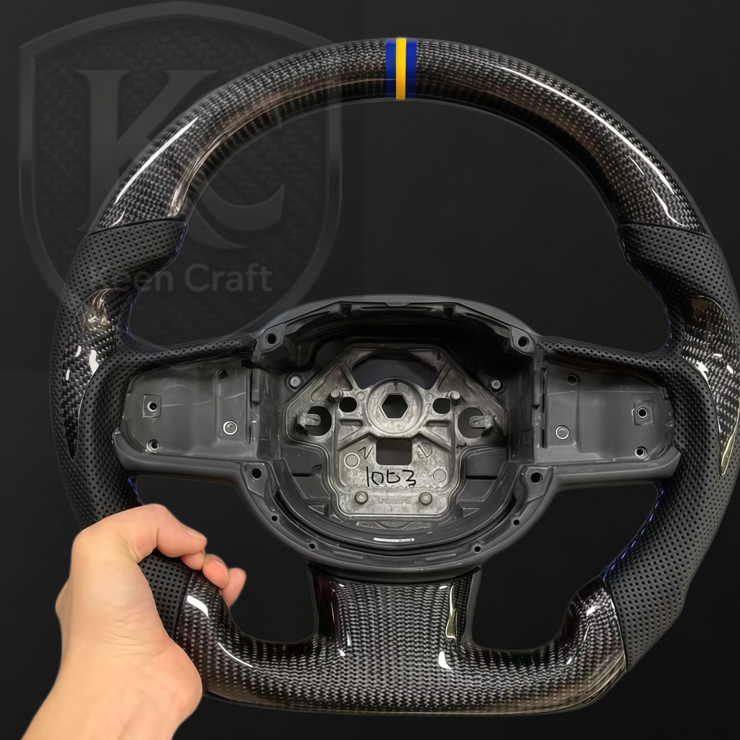 Volvo XC90 2019-2026 Carbon Fiber Steering Wheel | Keen Craft