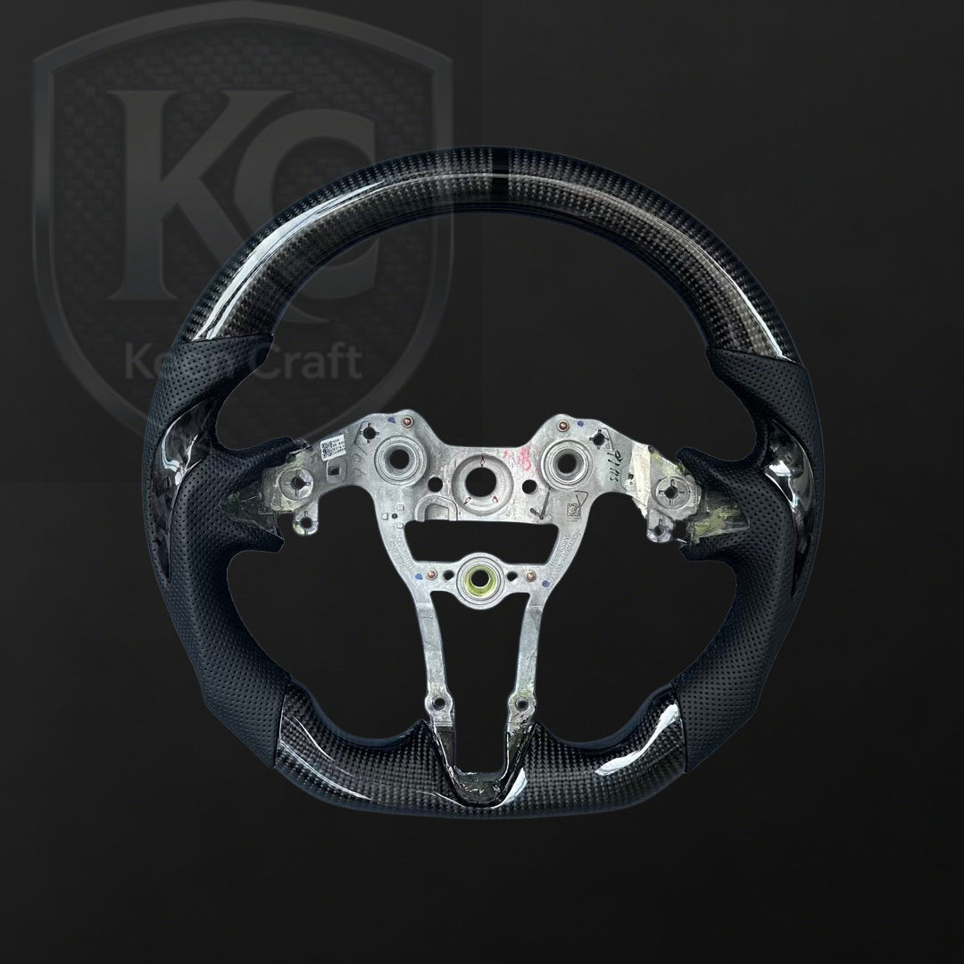 Hyundai 2020-2026 Elantra N / I20N / I30N Carbon Fiber Steering Wheel | Keen Craft