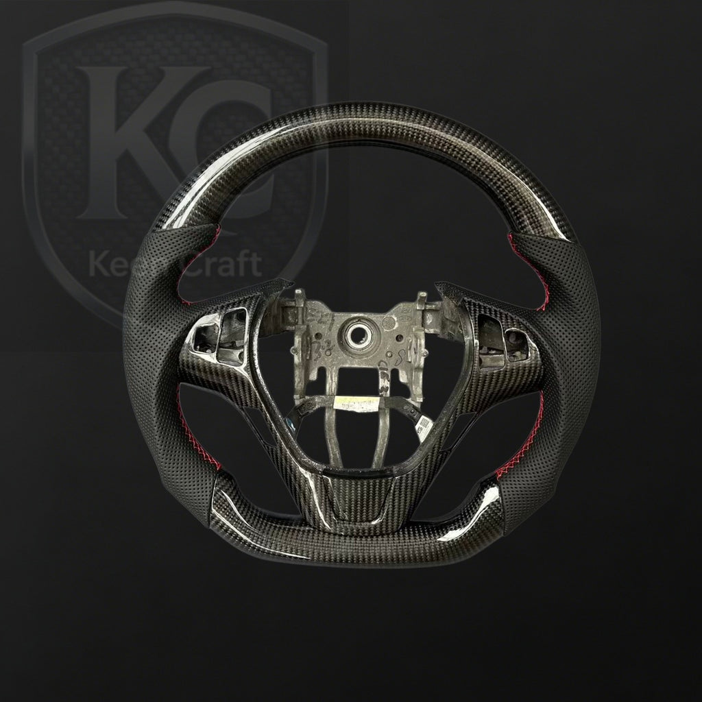 Hyundai Genesis Coupe 2009-2016 Carbon Fiber Steering Wheel | Keen Craft