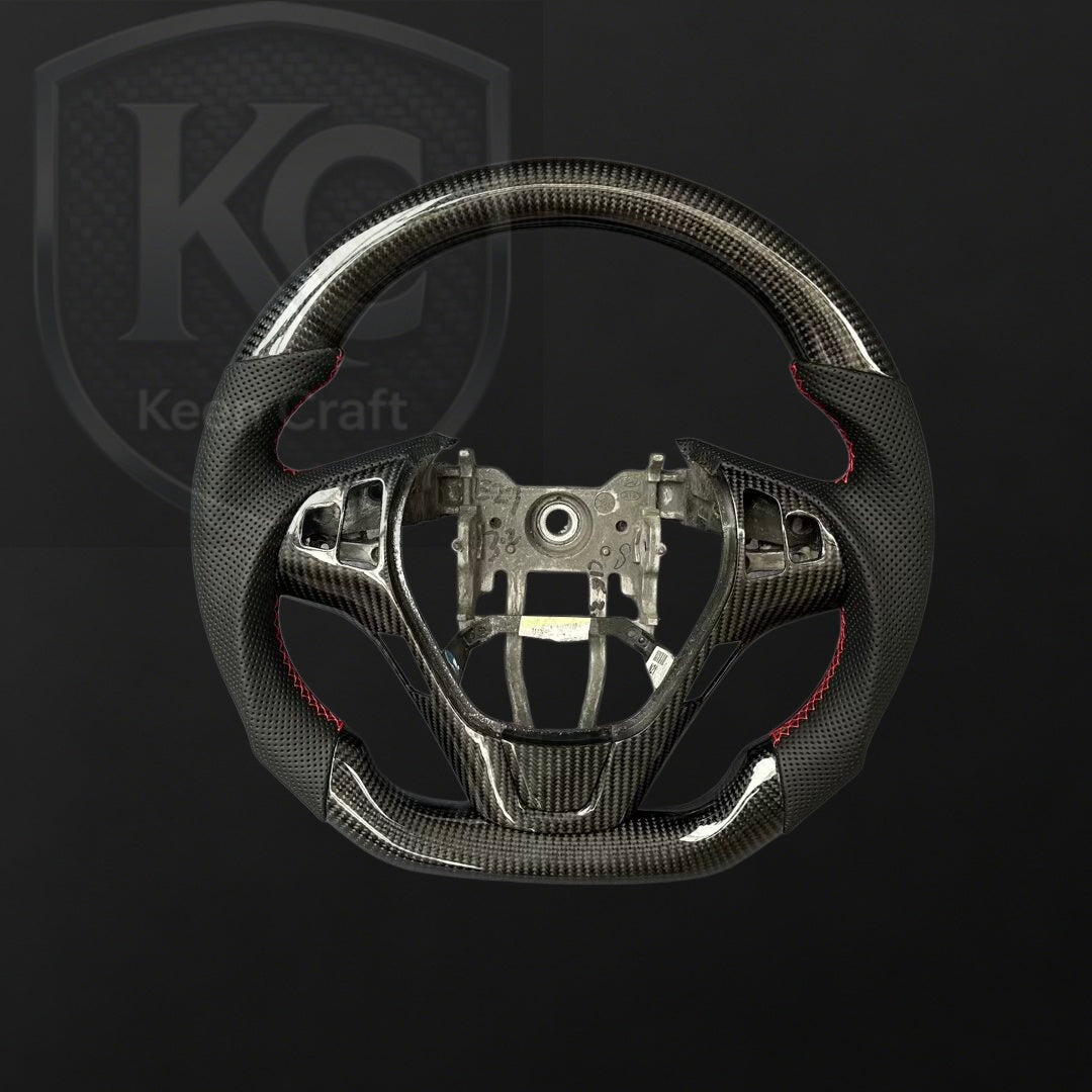 Hyundai Genesis Coupe 2009-2016 Carbon Fiber Steering Wheel | Keen Craft