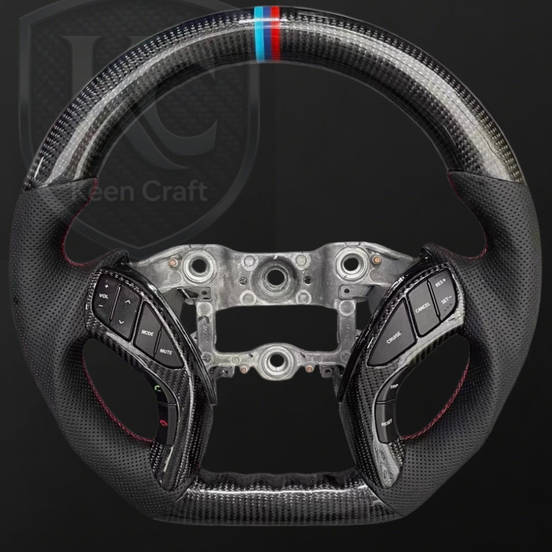 Hyundai Elantra 2012-2016 Carbon Fiber Steering Wheel | Keen Craft