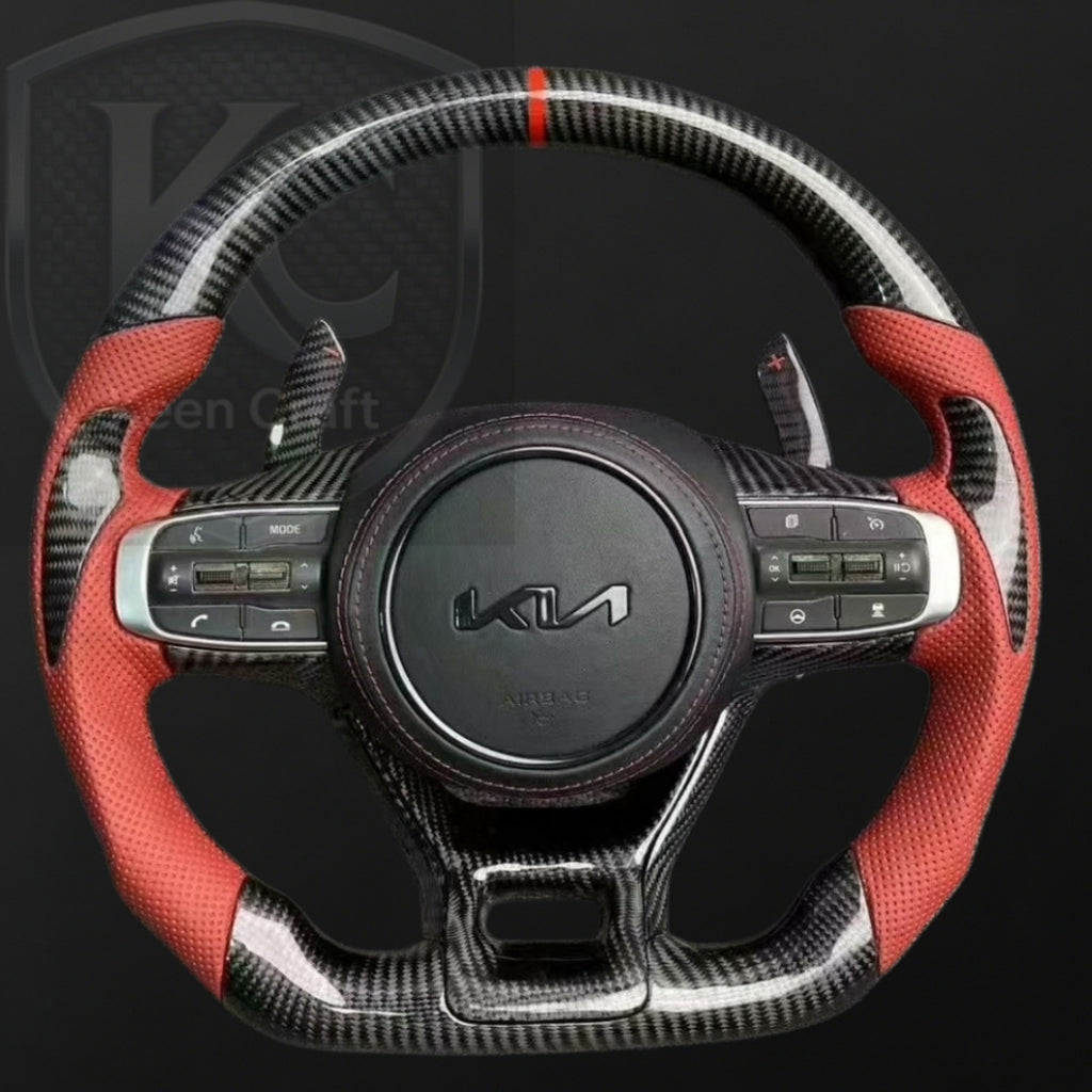 Kia K5 2021-2026 Carbon Fiber Steering Wheel | Keen Craft