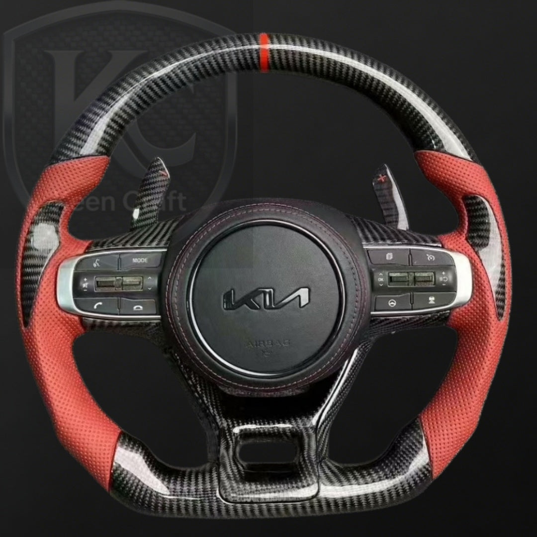 Kia K5 2021-2026 Carbon Fiber Steering Wheel | Keen Craft
