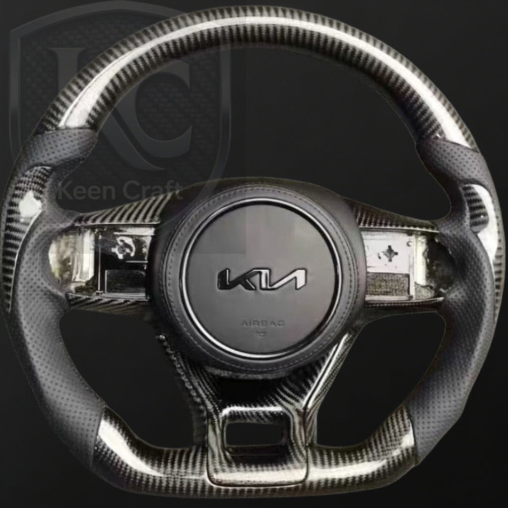 Kia K5 2021-2026 Carbon Fiber Steering Wheel | Keen Craft
