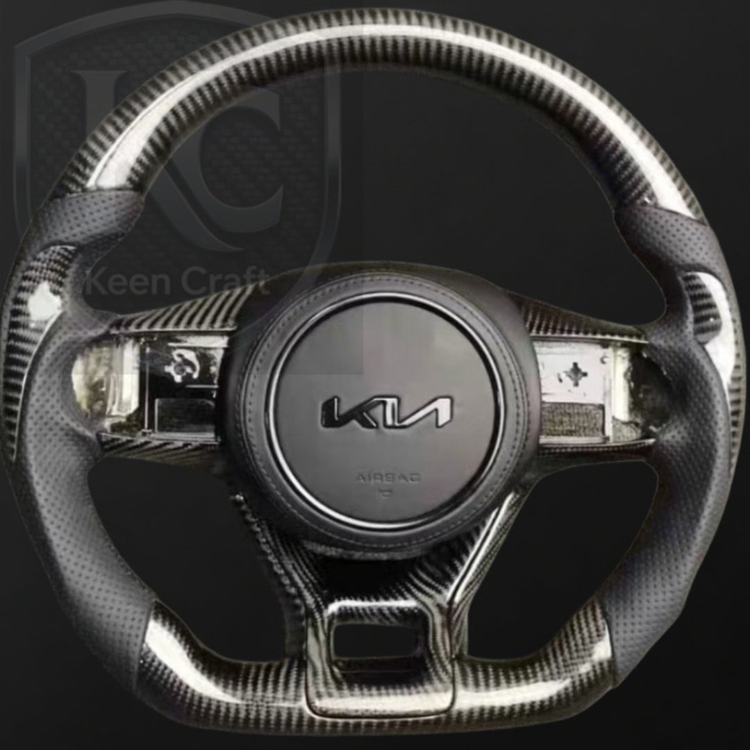Kia K5 2021-2026 Carbon Fiber Steering Wheel | Keen Craft