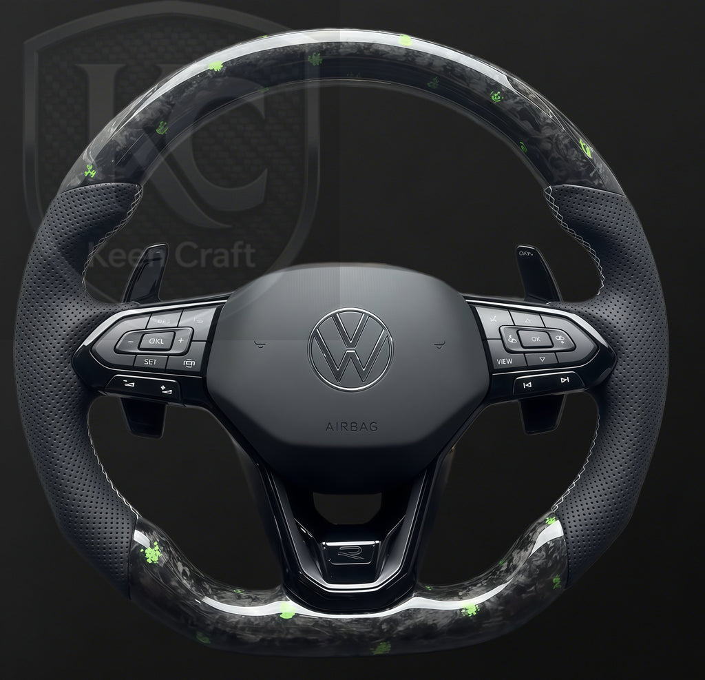 VW 2021-2026 Passat Atlas Carbon fiber steering wheel| Keen Craft