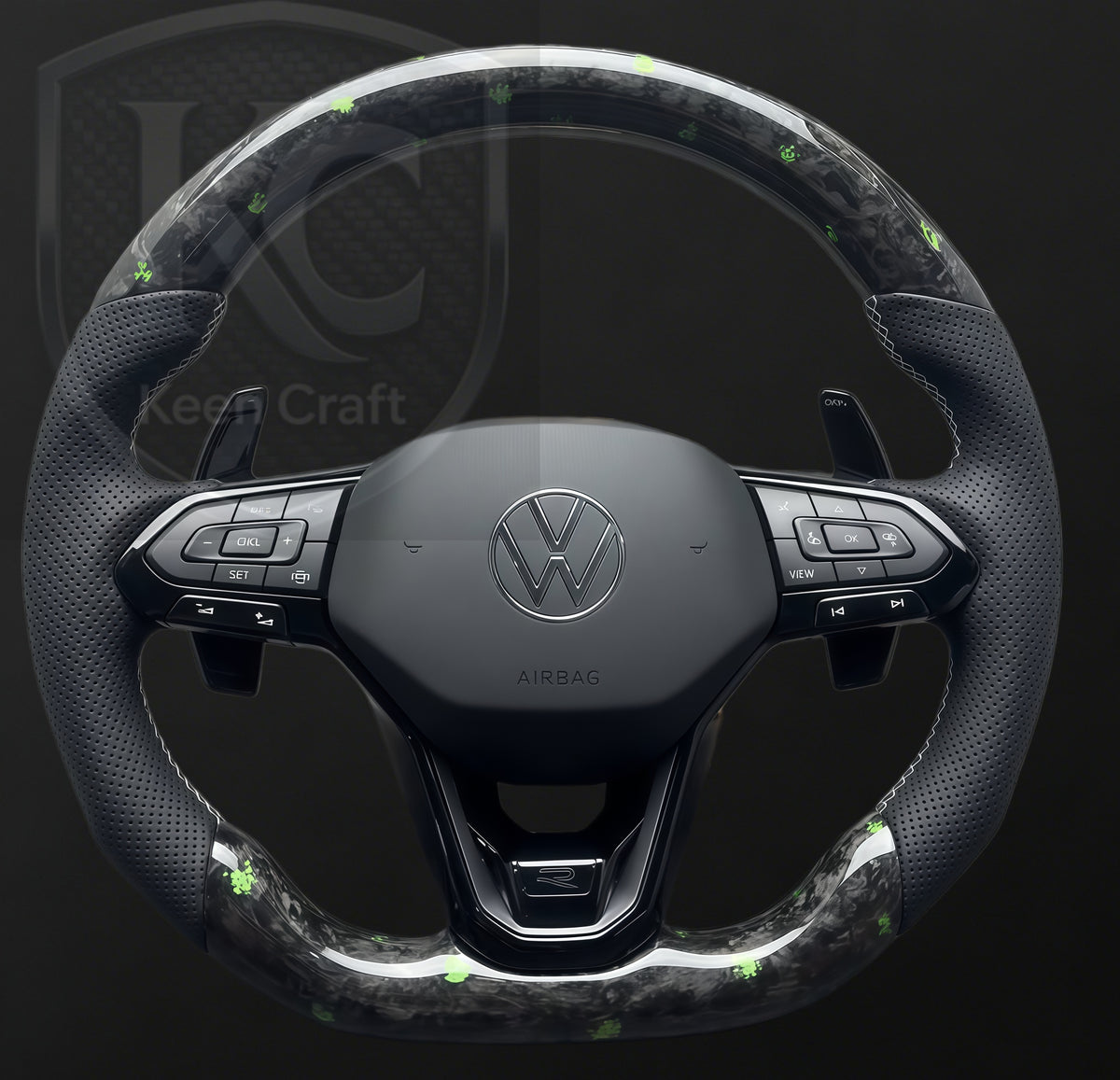 VW 2021-2026 Passat Atlas Carbon fiber steering wheel| Keen Craft