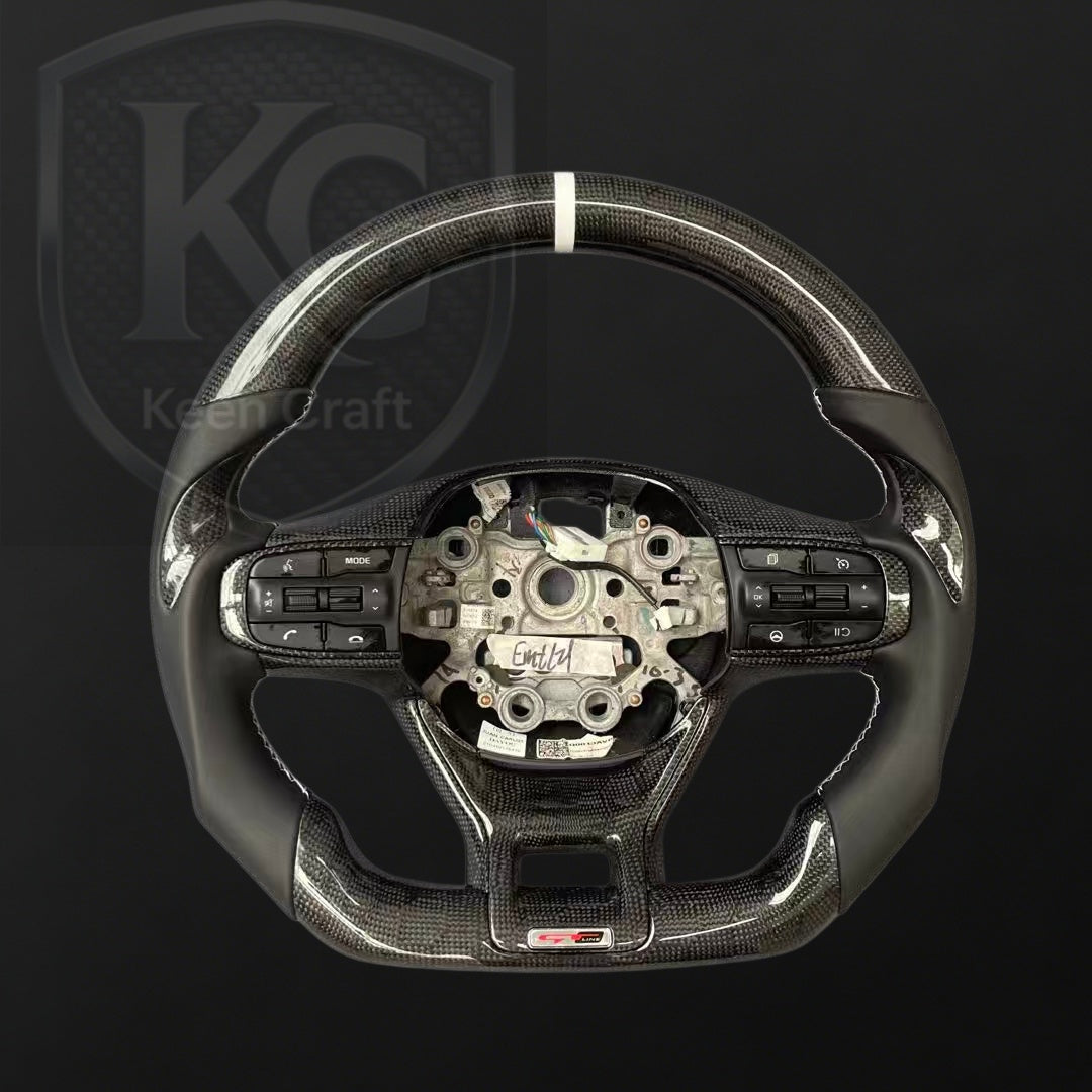 Kia K5 2021-2026 Carbon Fiber Steering Wheel | Keen Craft