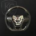 Ford 2013-2019 Taurus / 2011-2014 Edge / 2011-2019 Explorer / 2011-2020 Flex Carbon Fiber Steering Wheel | Keen Craft