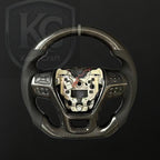 Ford 2013-2019 Taurus / 2011-2014 Edge / 2011-2019 Explorer / 2011-2020 Flex Carbon Fiber Steering Wheel | Keen Craft