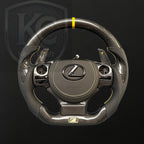 Lexus 2014-2026 IS CT200h NX RC RCF Carbon Fiber Steering Wheel | Keen Craft