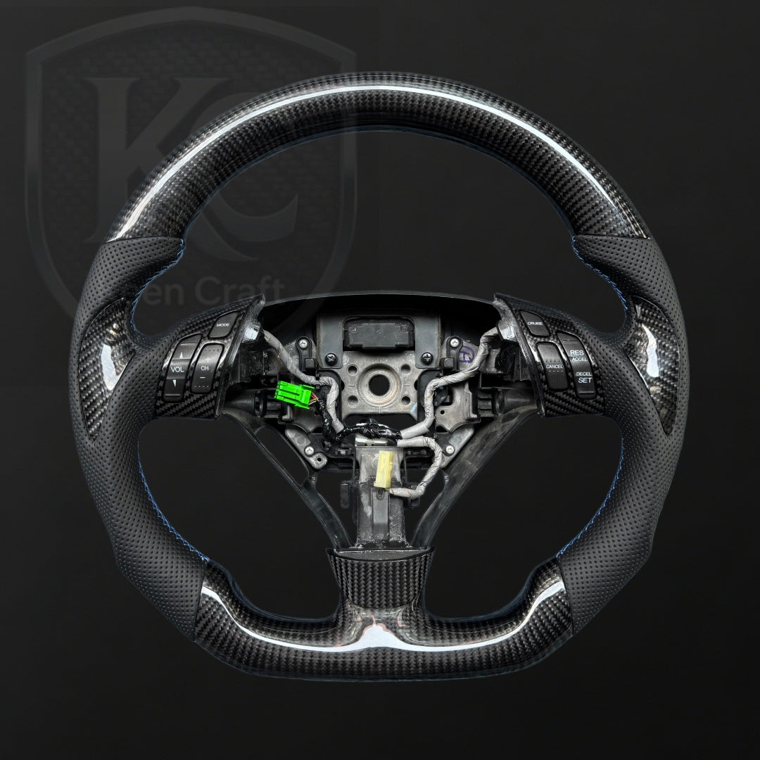 Acura TSX 2004-2008 Carbon Fiber Steering Wheel | Keen Craft