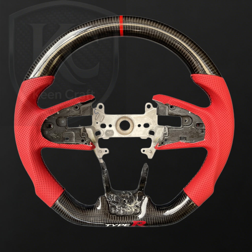 Honda 10th Gen Civic (2016-2021) Carbon Fiber Steering Wheel | Keen Craft