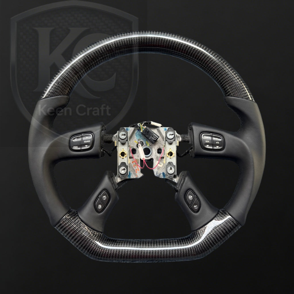 Chevrolet 2002-2009 Trailblazer  Carbon Fiber Steering Wheel | Keen Craft